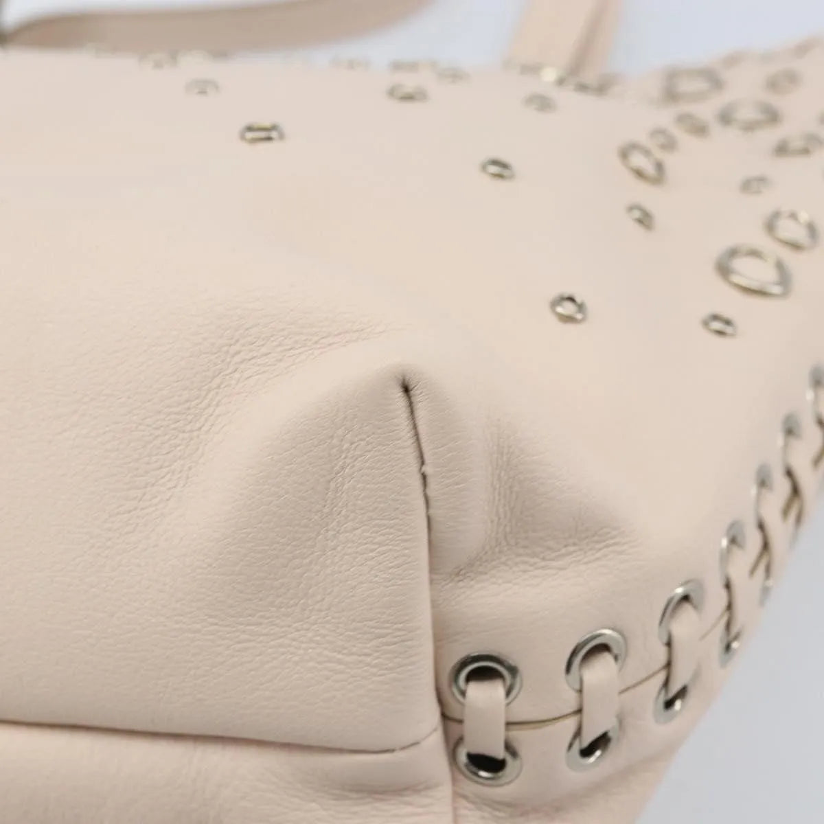 Salvatore Ferragamo Gancini Leather, Pink, Leather, Handbag