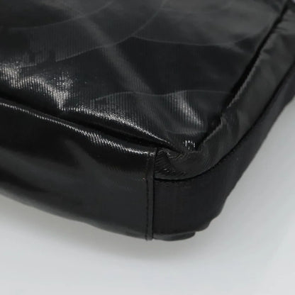 Chanel Sport Line Messenger Coated Canvas, Black, Canvas, Shoulder Bag