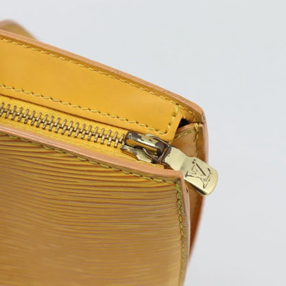 Louis Vuitton Saint Jacques Epi, Yellow, Leather, Shoulder Bag