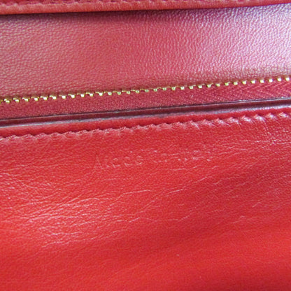 Celine Classic Box Smooth Leather, Red, Calfskin, Handbag