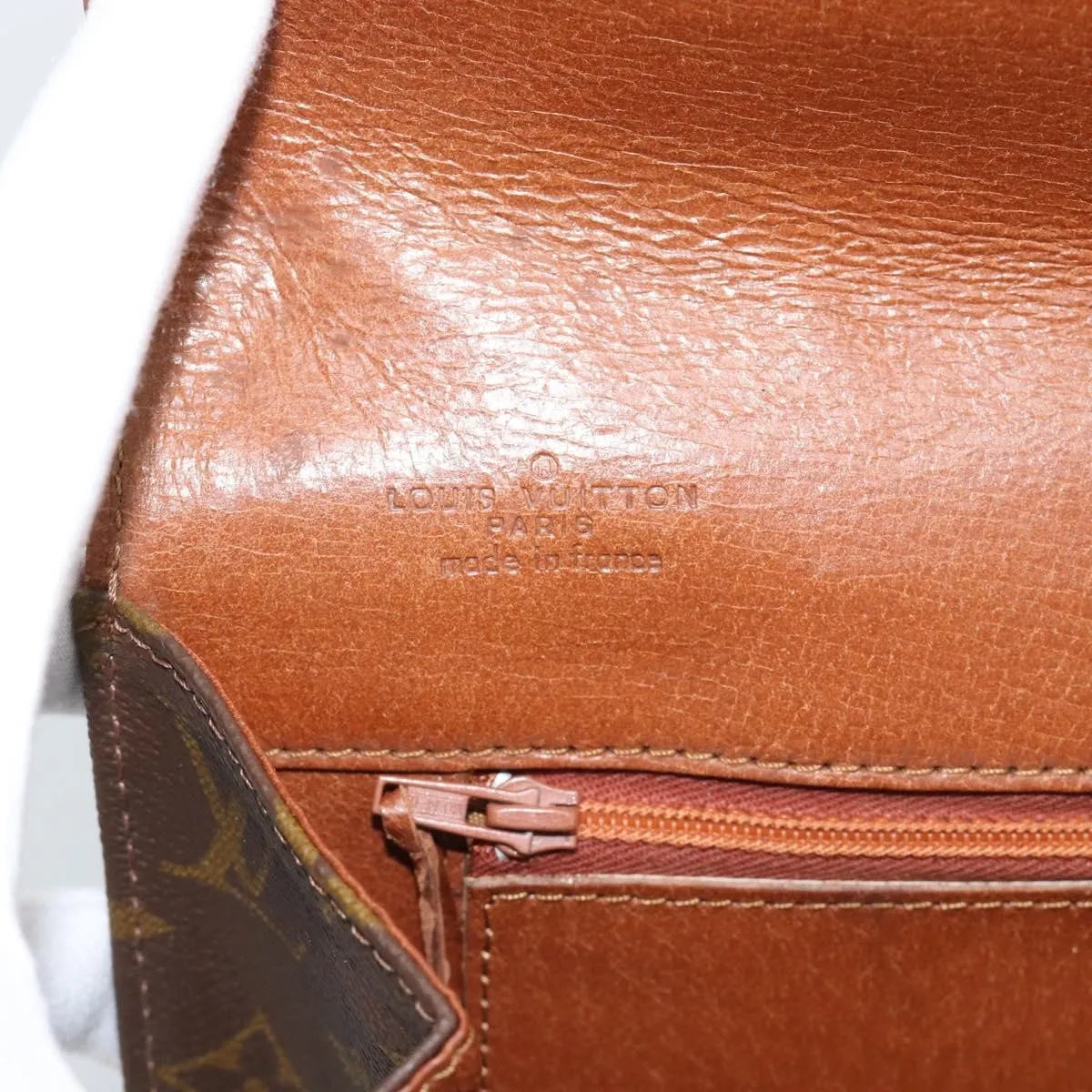 Louis Vuitton Dame Pochette Monogram Canvas, Brown, Canvas, Clutch
