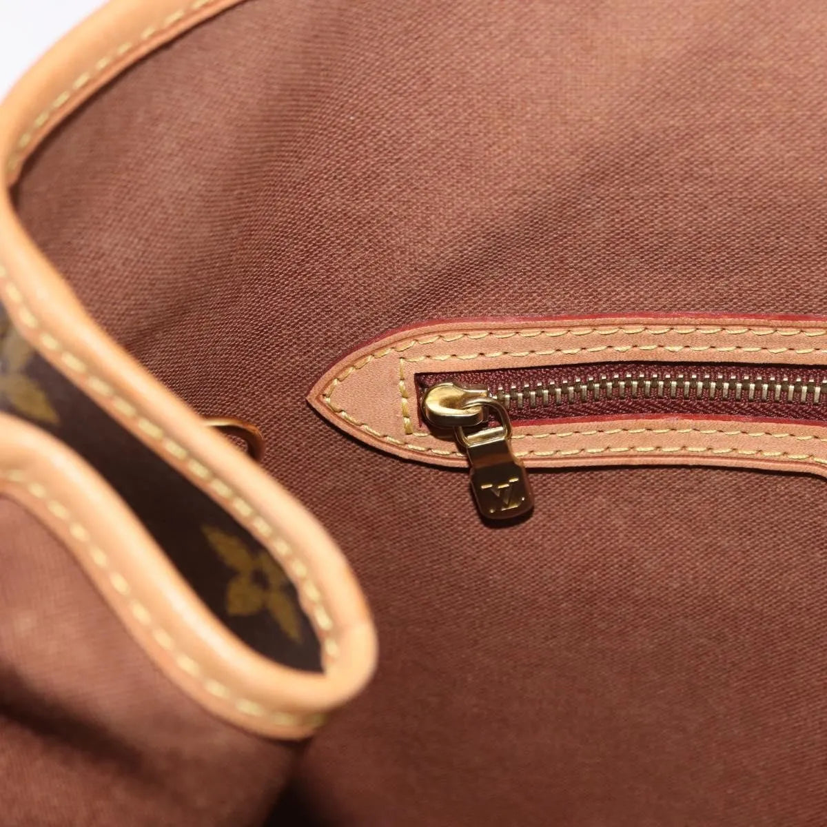 Louis Vuitton Batignolles Monogram Canvas, Brown, Canvas, Shoulder Bag