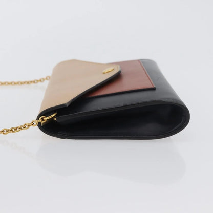 Celine Pocket Envelope Leather, Multicolour, Leather, Shoulder Bag