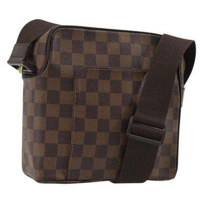 Louis Vuitton Olav Damier, Brown, Canvas, Shoulder Bag