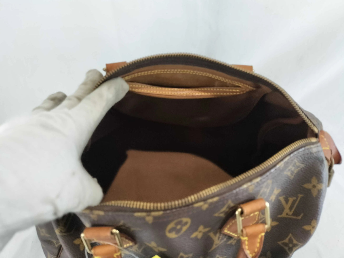 Louis Vuitton Speedy Monogram Canvas, Brown, Canvas, Handbag