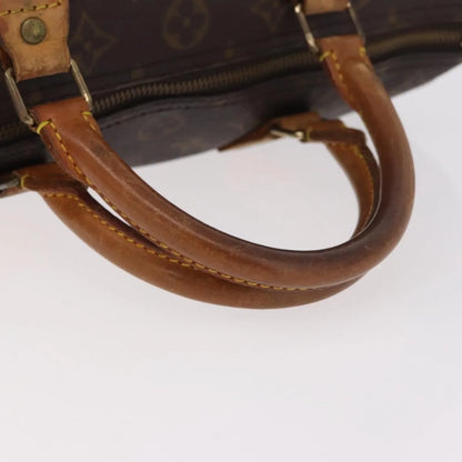 Louis Vuitton Speedy Monogram Canvas, Brown, Canvas, Handbag