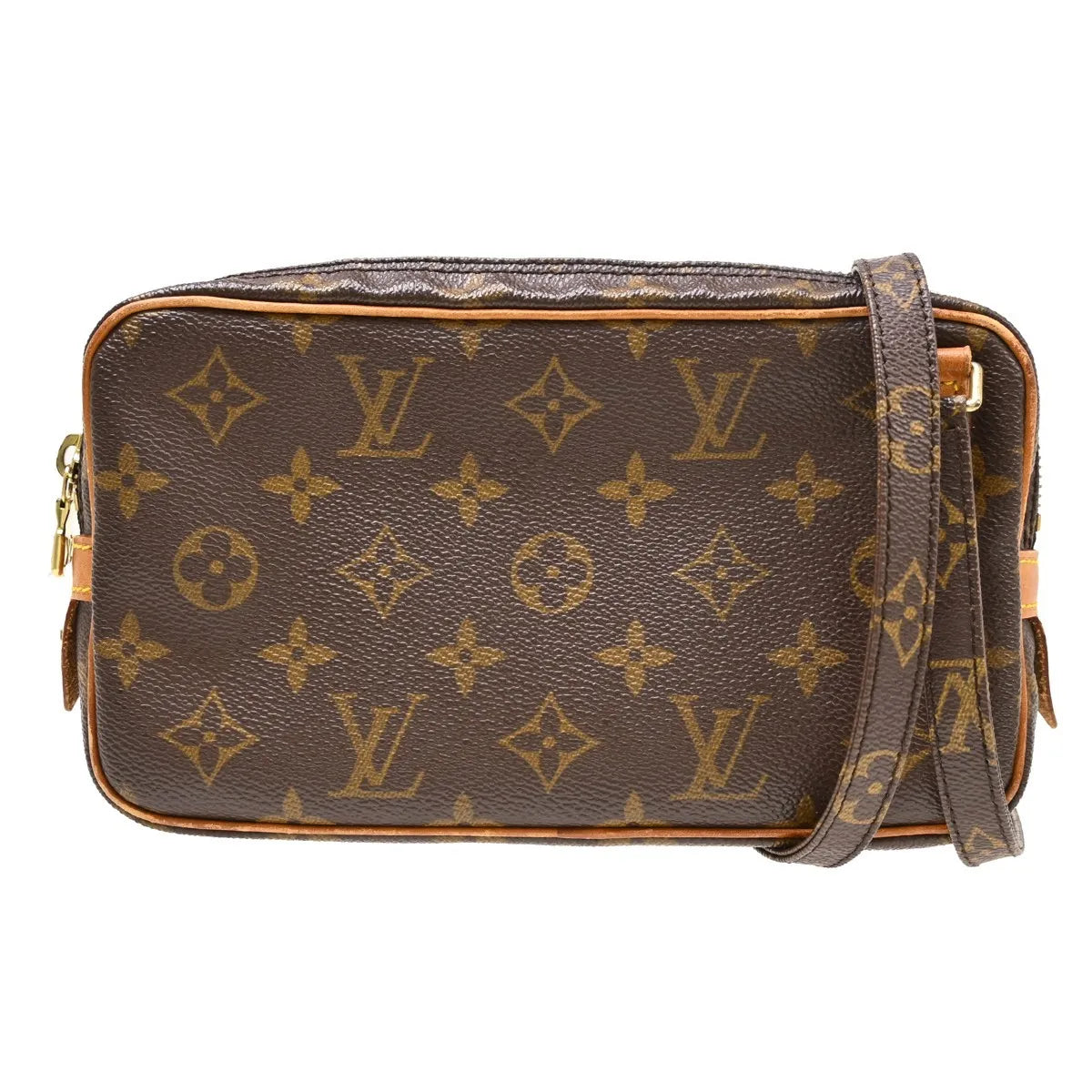 Louis Vuitton Pochette Marly Bandouliere Monogram Canvas, Brown, Canvas, Shoulder Bag