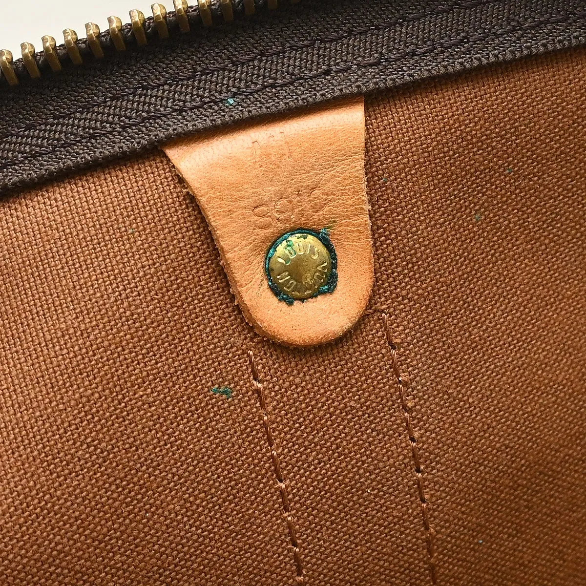 Louis Vuitton Keepall Monogram, Brown, Canvas, Travel Bag