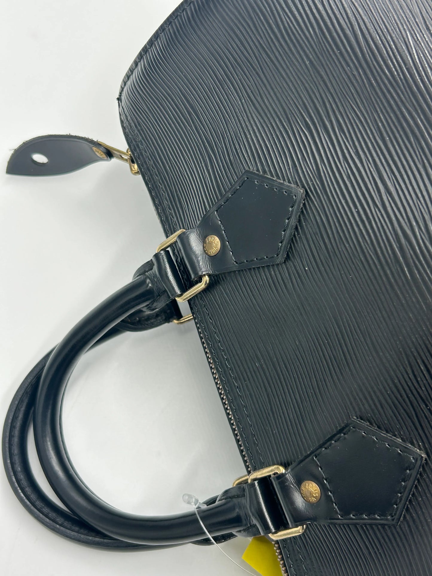 Louis Vuitton Speedy Epi Leather, Black, Leather, Handbag