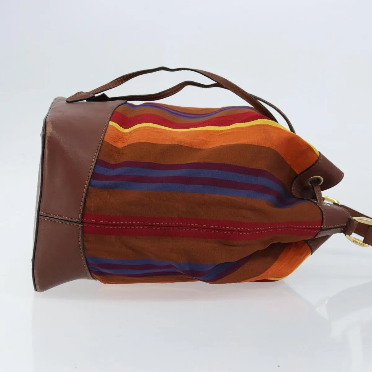 Celine Vintage Canvas, Multicolour, Canvas, Shoulder Bag