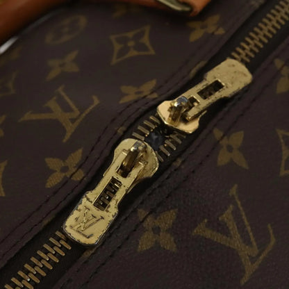Louis Vuitton Keepall Bandouliere Monogram Canvas, Brown, Canvas, Travel Bag