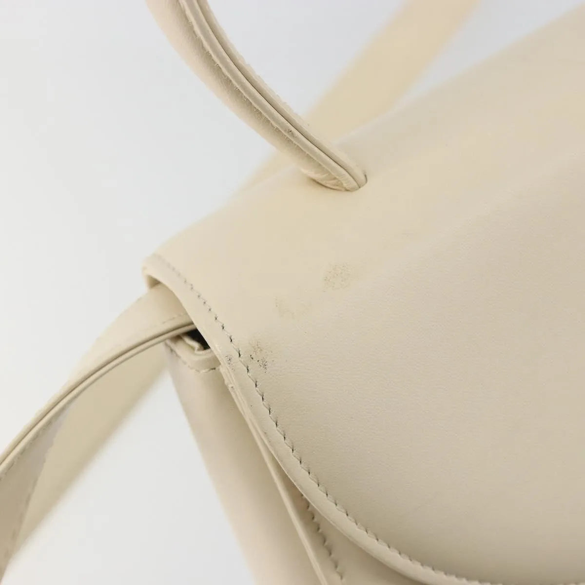 Givenchy Vintage Leather, Beige, Leather, Handbag