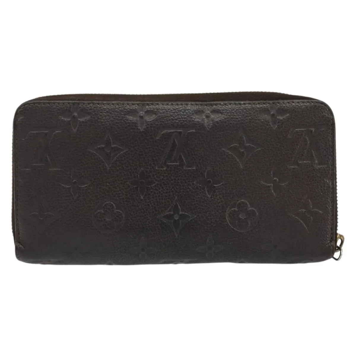 Louis Vuitton Zippy Wallet NM Leather Empreinte, Brown, Leather, Wallet