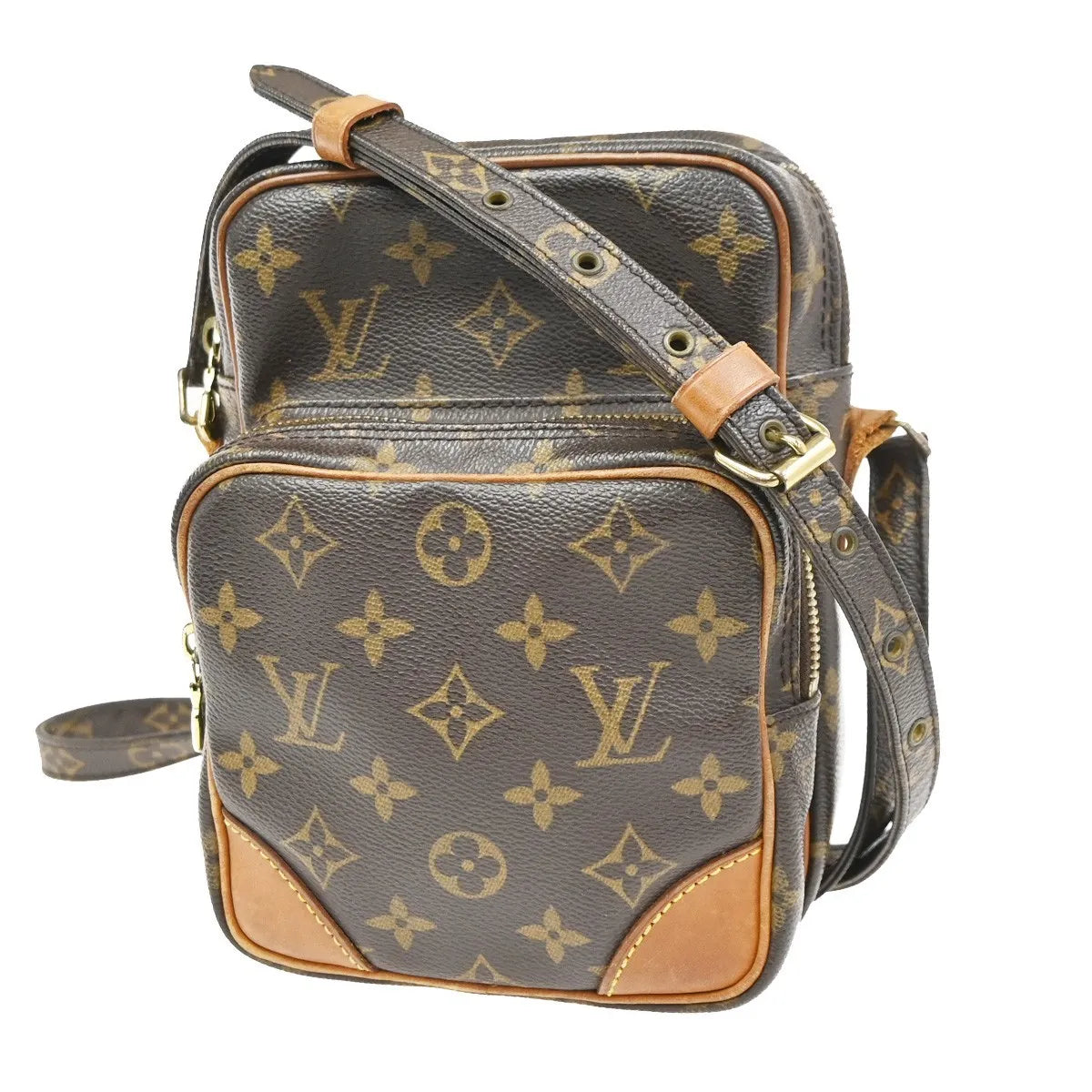 Louis Vuitton Amazone Monogram Canvas, Brown, Canvas, Shoulder Bag