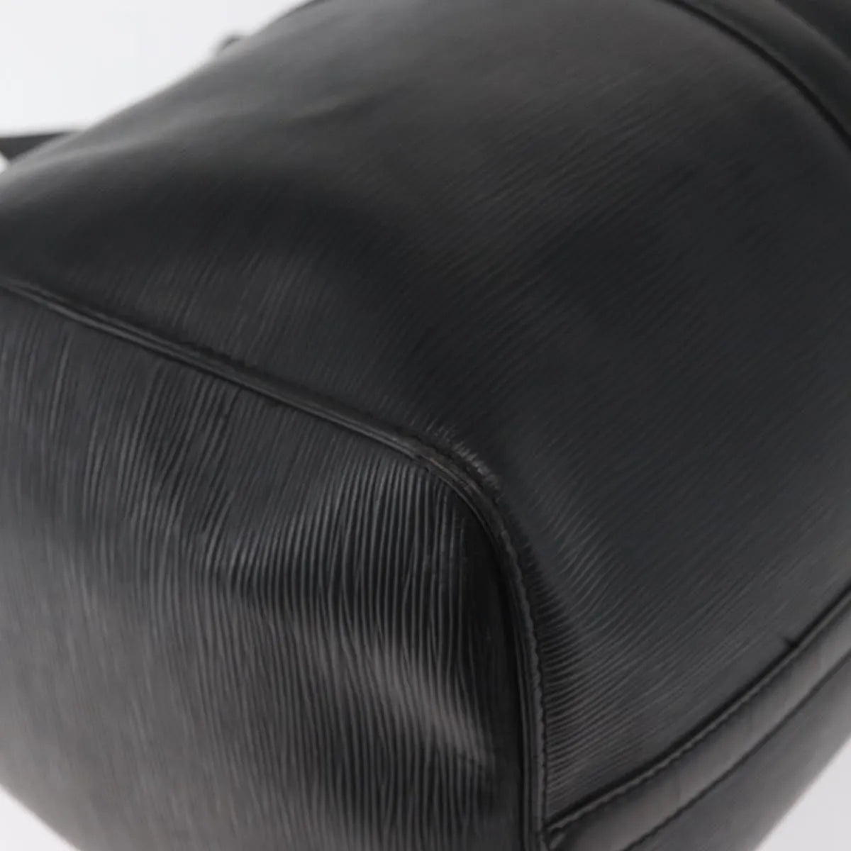 Louis Vuitton Keepall Epi Leather, Black, Leather, Travel Bag