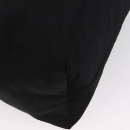 Celine Circle logo Nylon, Black, Nylon, Tote Bag
