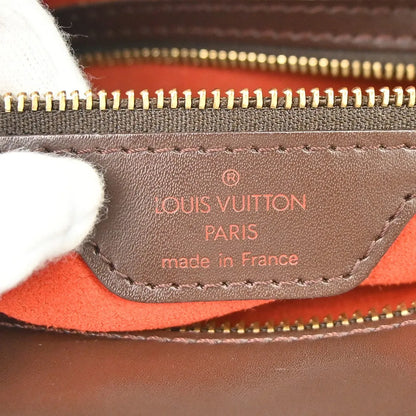 Louis Vuitton Venice Sac Plat Damier, Brown, Canvas, Tote Bag