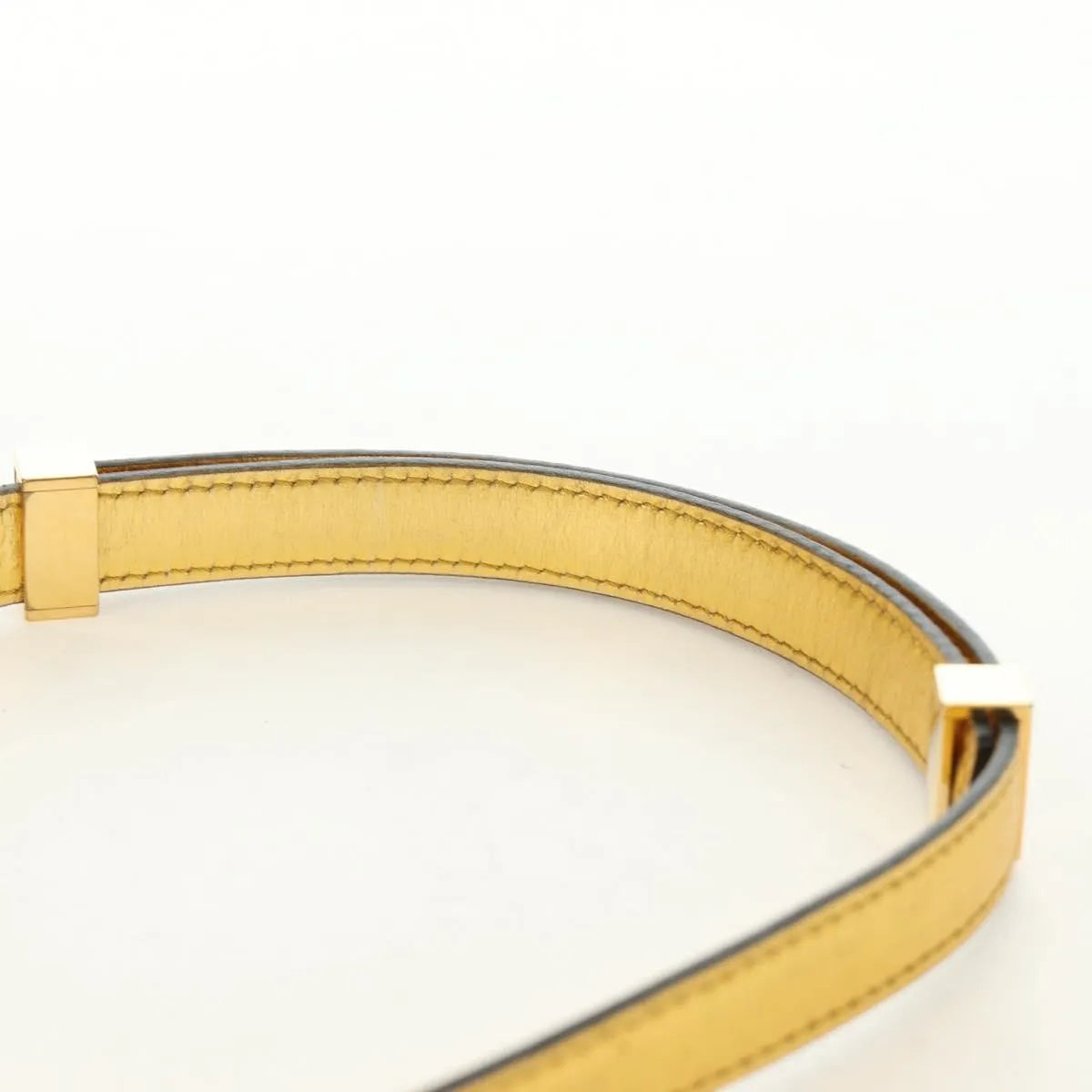 Celine Flap Shoulder Leather, Gold, Leather, Shoulder Bag