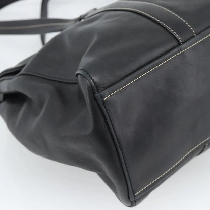 Prada Convertible Shopping Tote Saffiano Leather Saffiano Leather, Black, Leather, Tote Bag