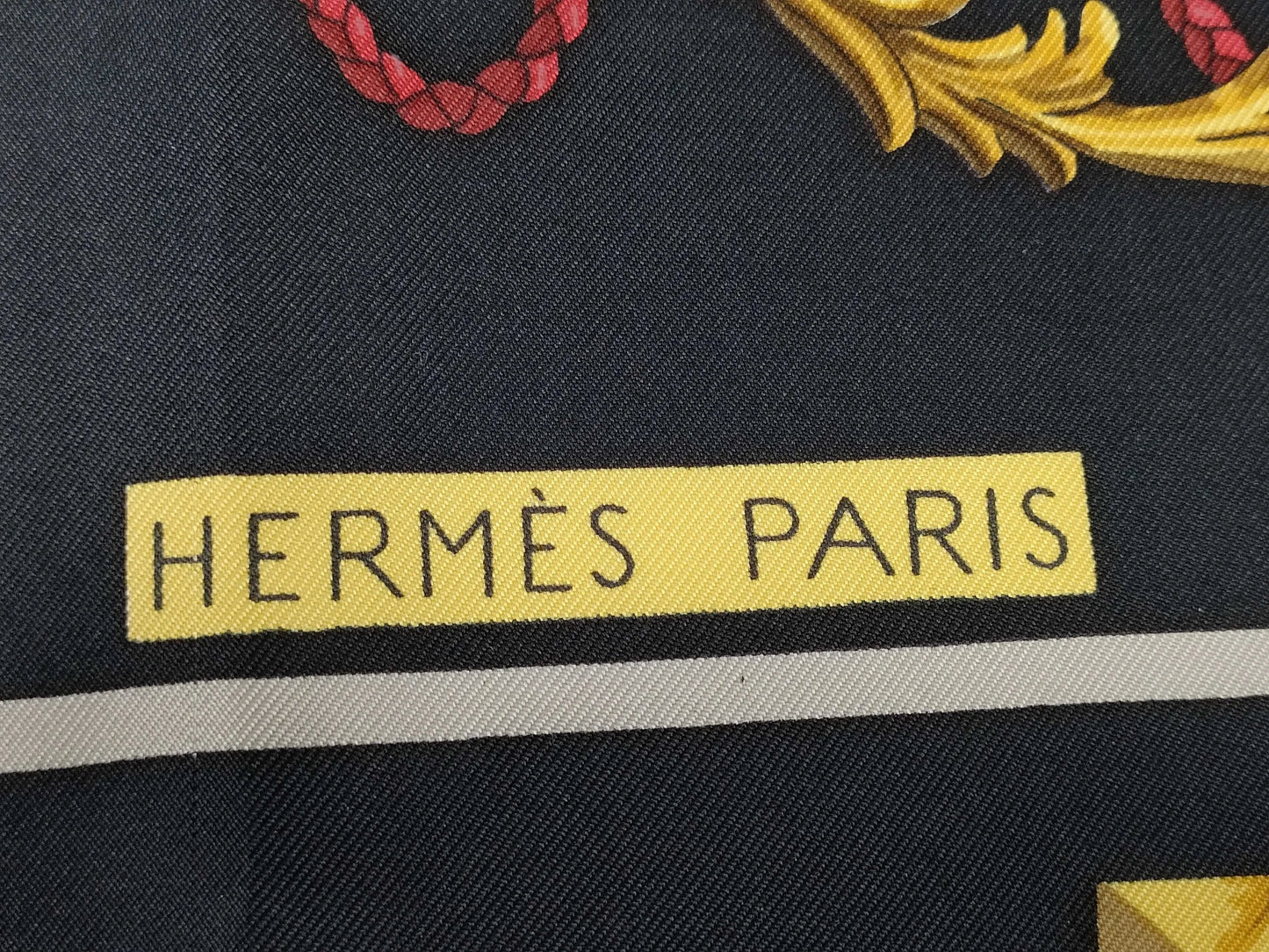 Hermes Carré 90 Silk multicolor, Multicolour, Silk, Scarf