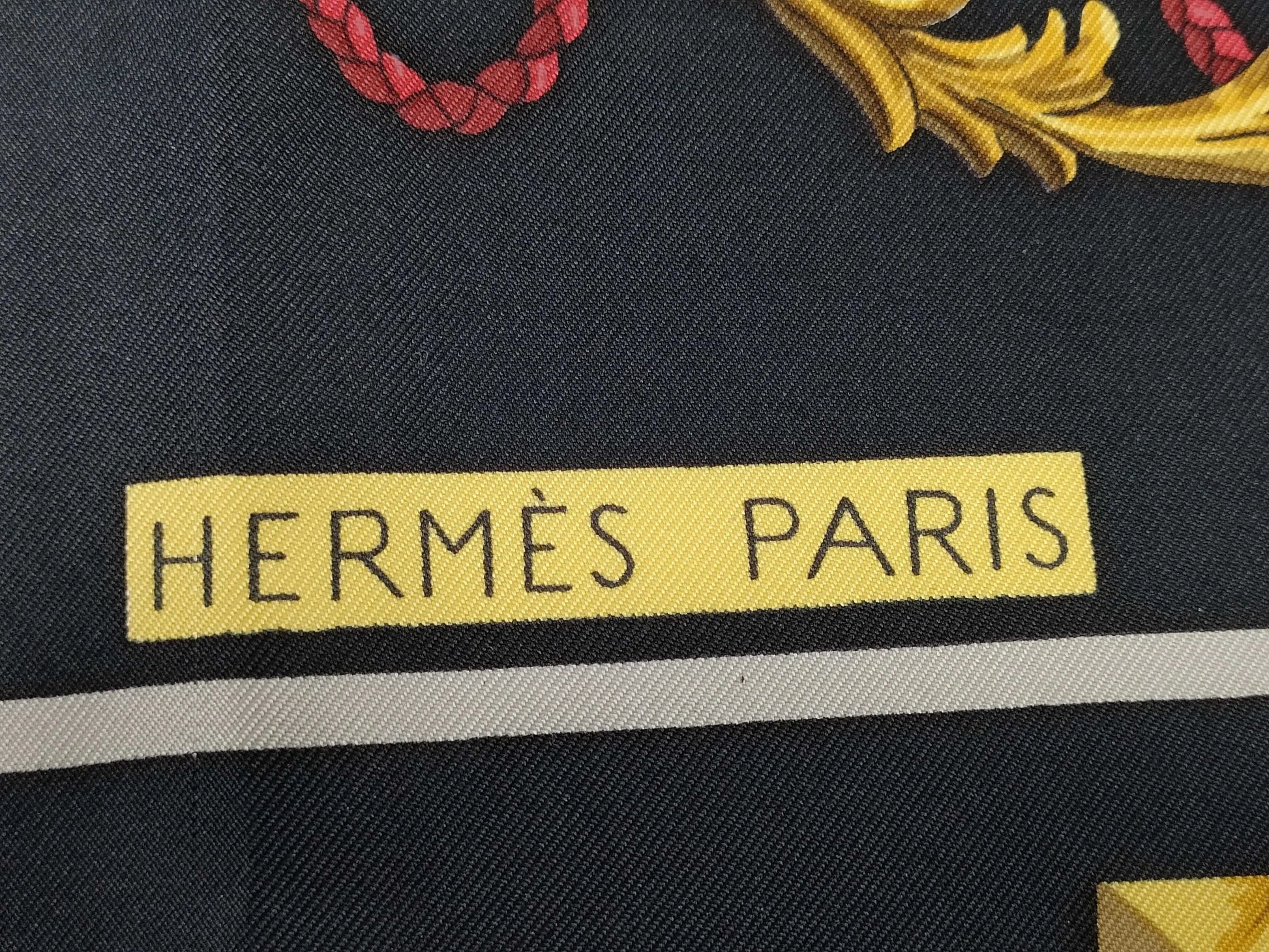 Hermes Carré 90 Silk multicolor, Multicolour, Silk, Scarf