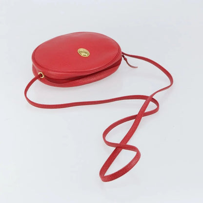 Christian Dior Vintage Leather, Red, Leather, Shoulder Bag