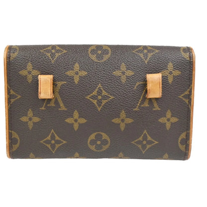 Louis Vuitton Florentine Waist Monogram Canvas, Brown, Canvas, Clutch