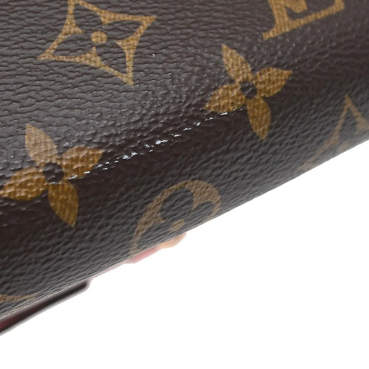 Louis Vuitton Locky Monogram Canvas with Leather, Brown, Canvas, Handbag