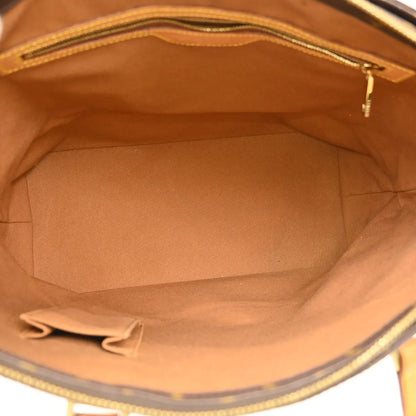 Louis Vuitton Cabas Mezzo Monogram Canvas, Brown, Canvas, Tote Bag