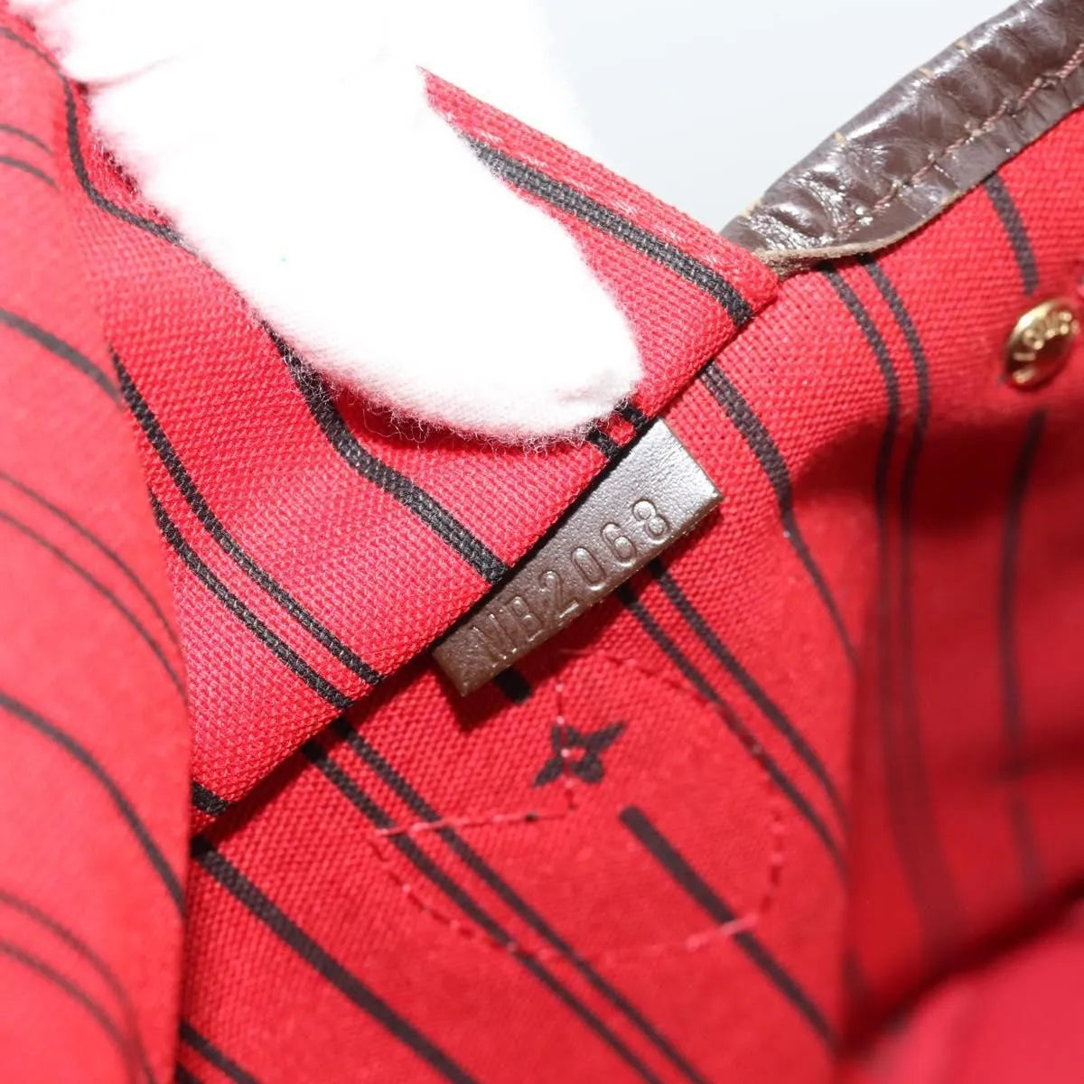 Louis Vuitton Neverfull Tote Damier, Brown, Canvas, Tote Bag