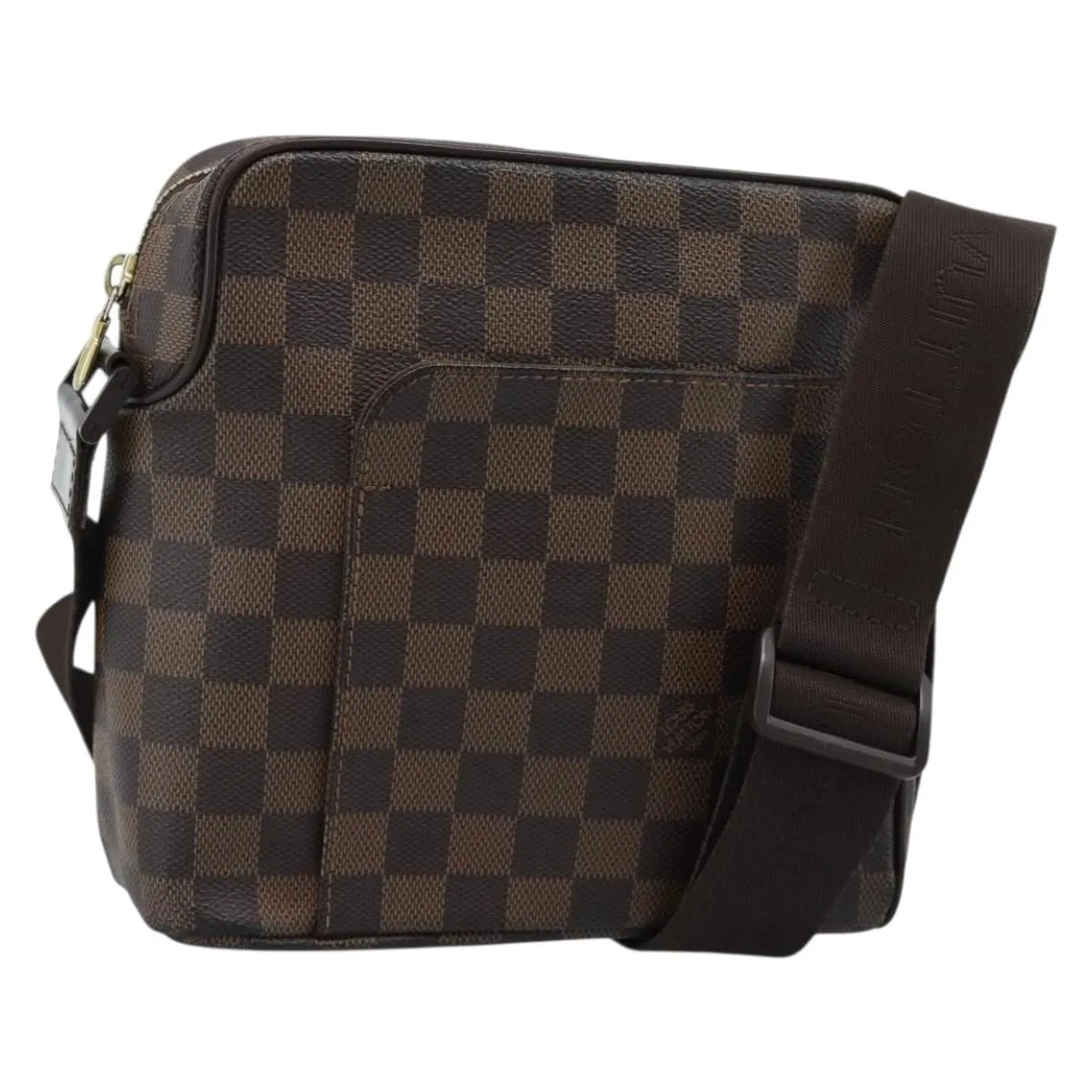Louis Vuitton Olav Damier, Brown, Canvas, Shoulder Bag