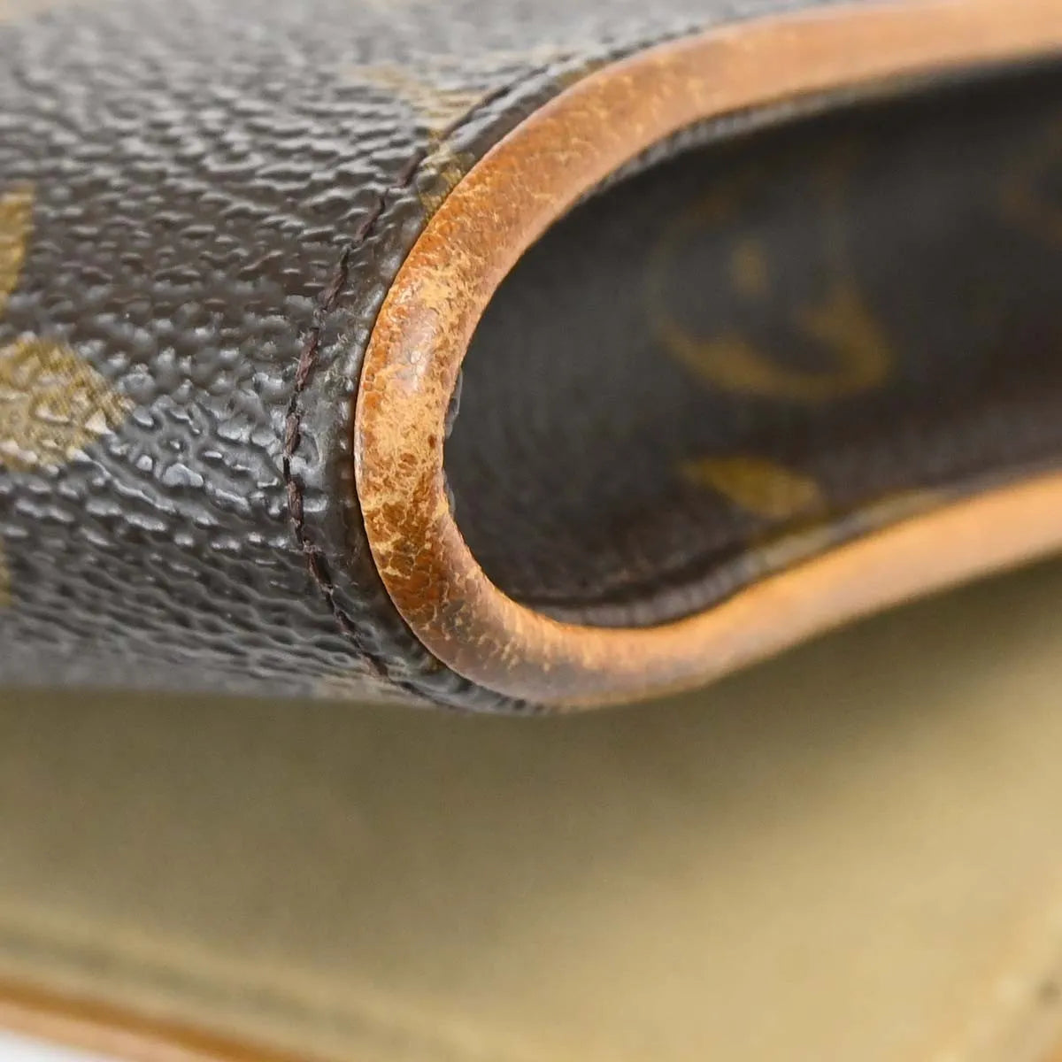 Louis Vuitton Twin GM Monogram, Brown, Canvas, Handbag