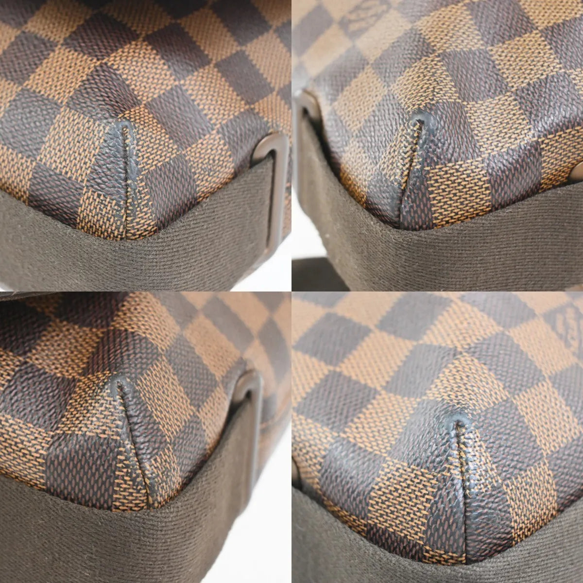 Louis Vuitton Brooklyn Damier, Brown, Canvas, Shoulder Bag