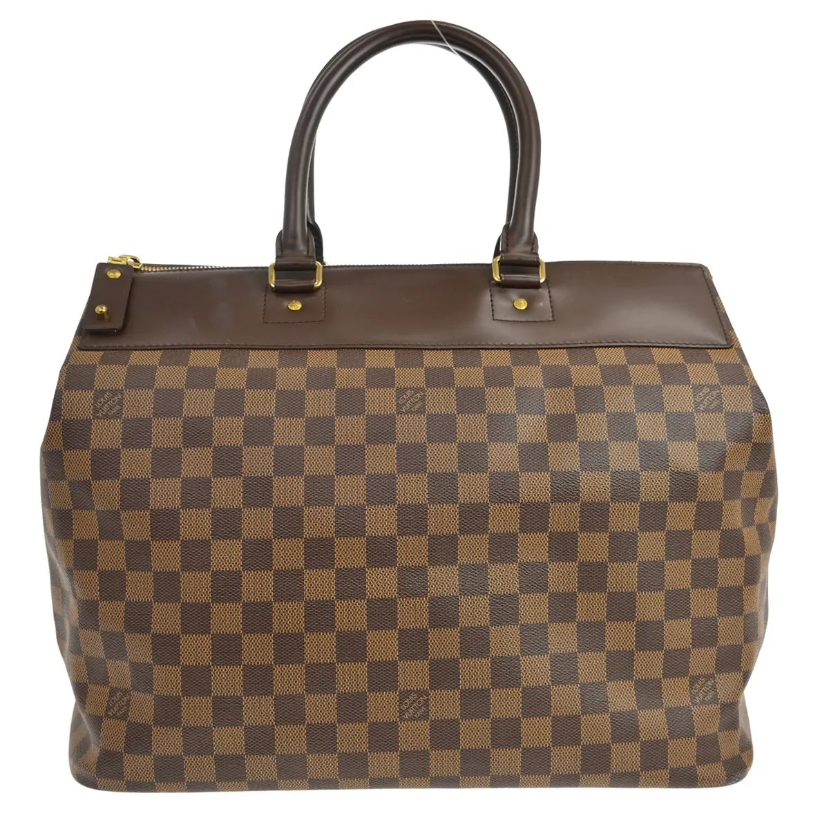 Louis Vuitton Greenwich Damier, Brown, Canvas, Handbag
