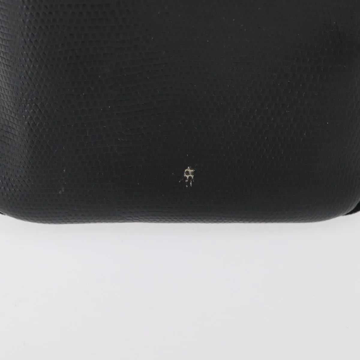 Salvatore Ferragamo Vintage Vara Bow Tote Lizard Embossed Leather, Black, Leather, Tote Bag