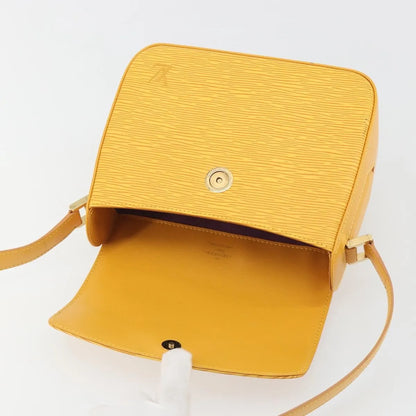 Louis Vuitton Buci Epi Leather, Yellow, Leather, Shoulder Bag