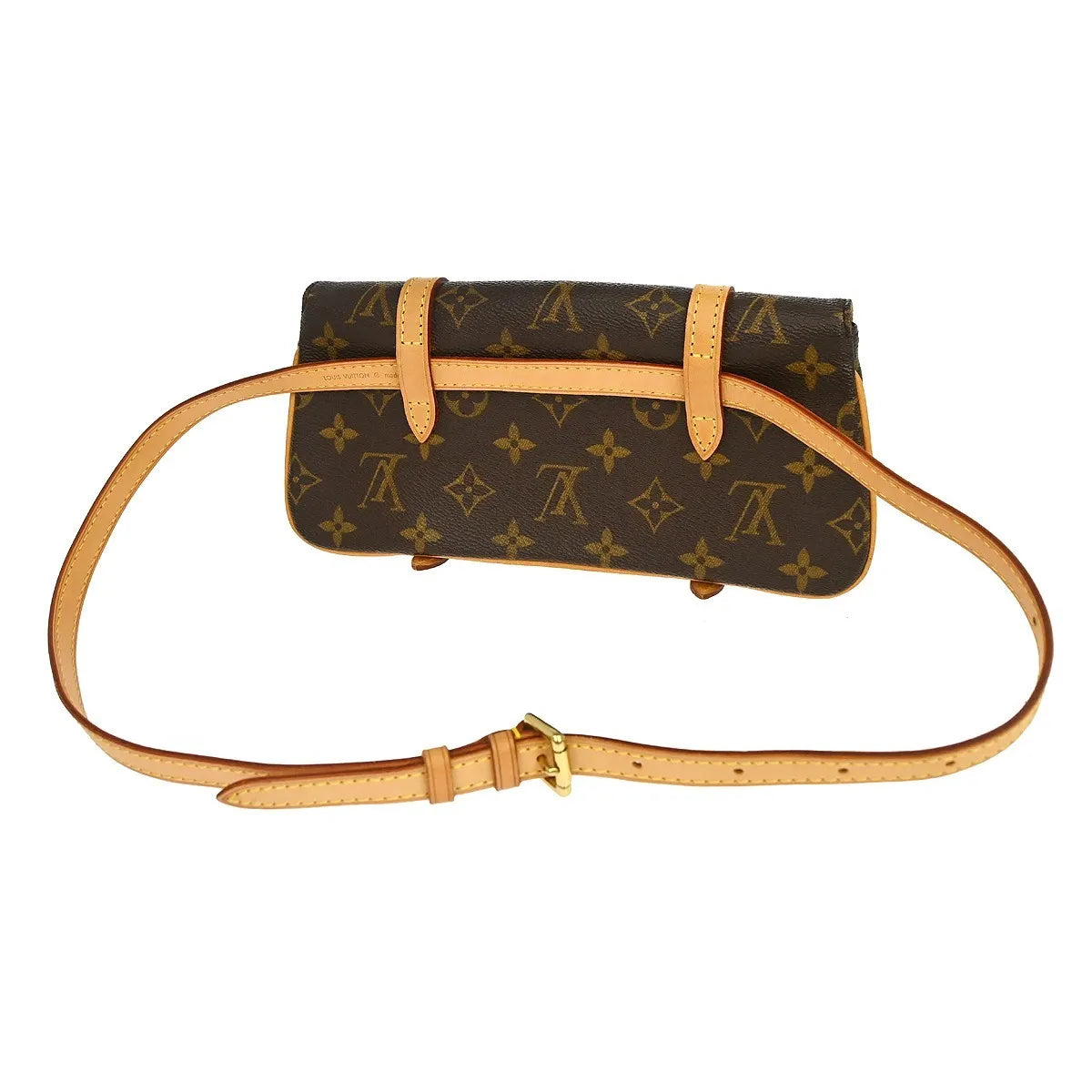 Louis Vuitton Marelle Waist Monogram Canvas, Brown, Canvas, Clutch