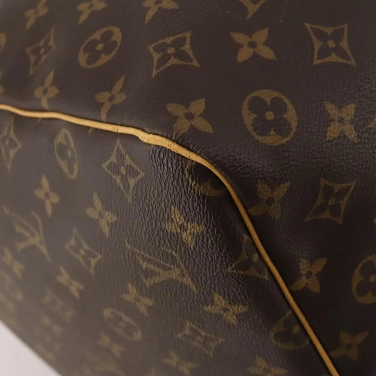 Louis Vuitton Keepall Monogram Canvas, Brown, Canvas, Travel Bag