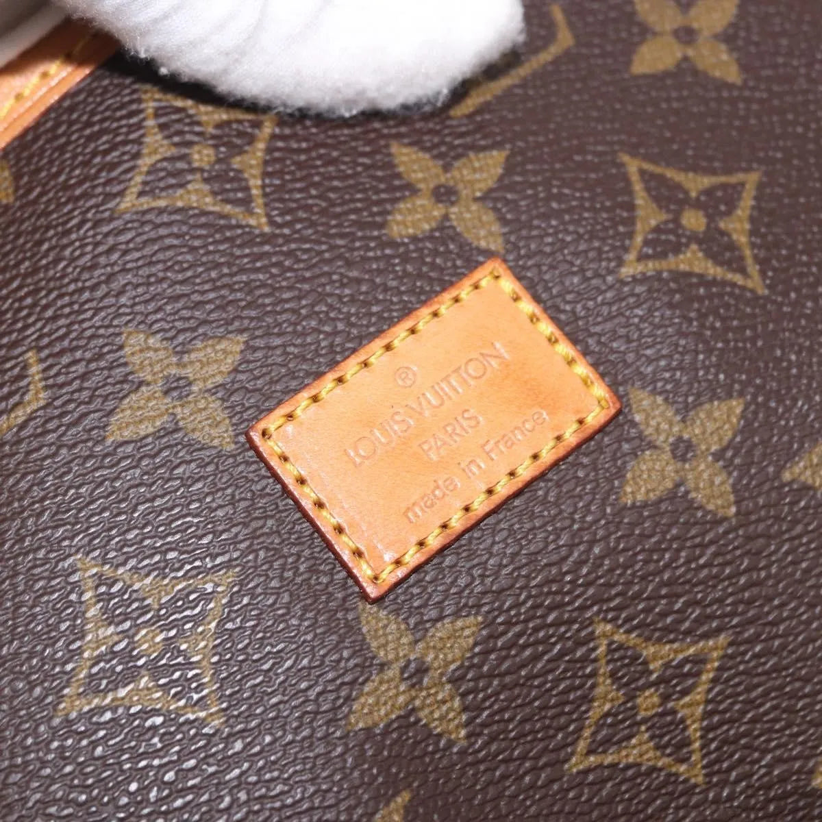 Louis Vuitton Saumur Canvas, Brown, Canvas, Shoulder Bag