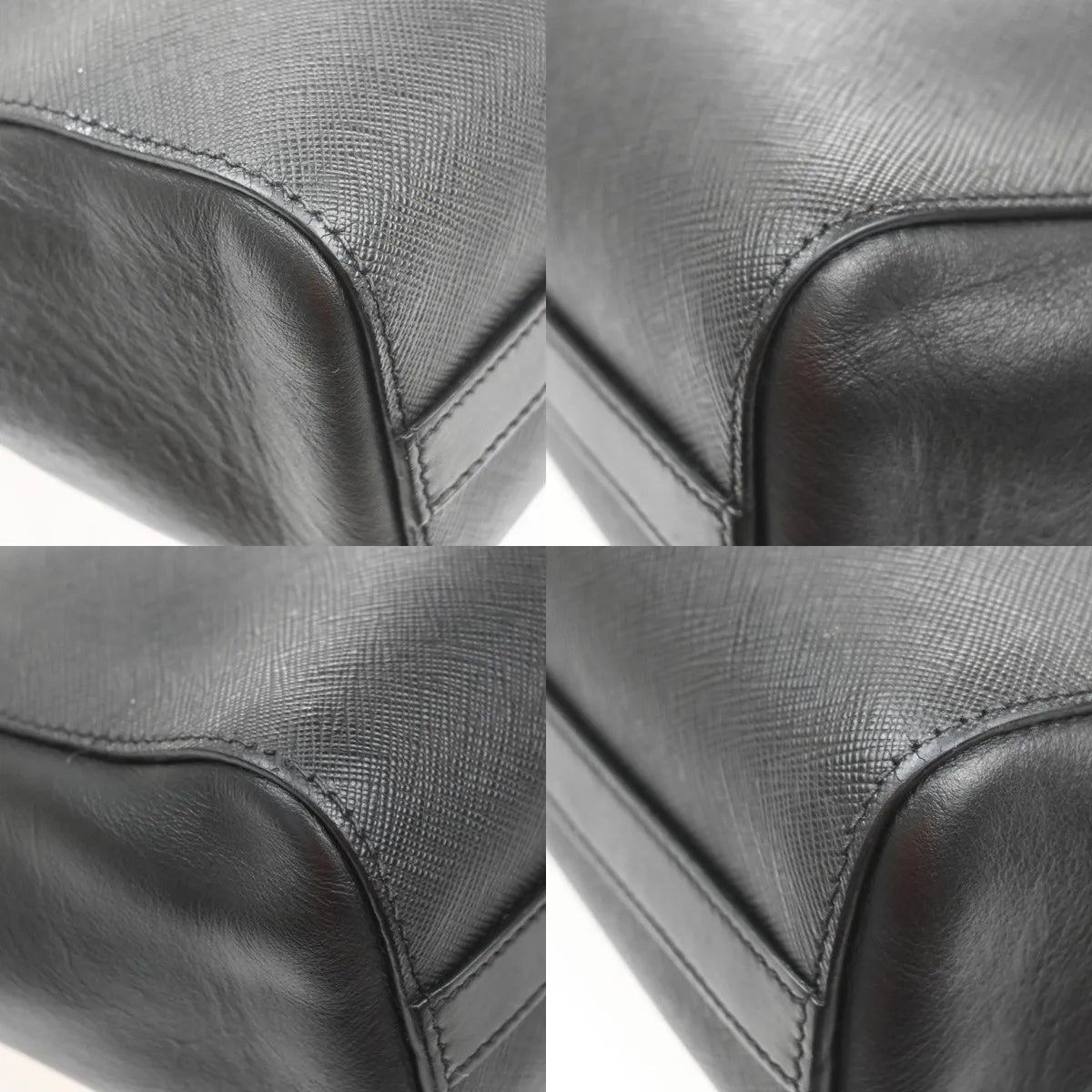 Prada Re-Edition Galleria Tote Saffiano Leather, Black, Leather, Tote Bag