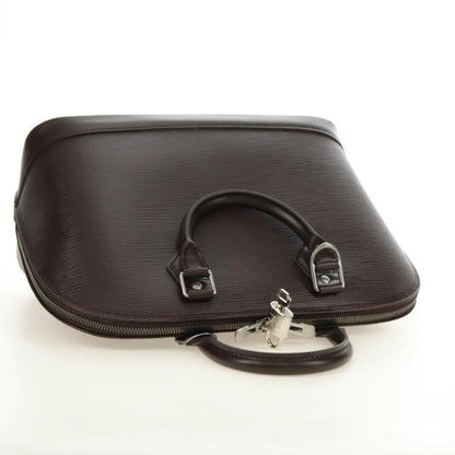 Louis Vuitton Alma Epi Leather, Brown, Leather, Handbag