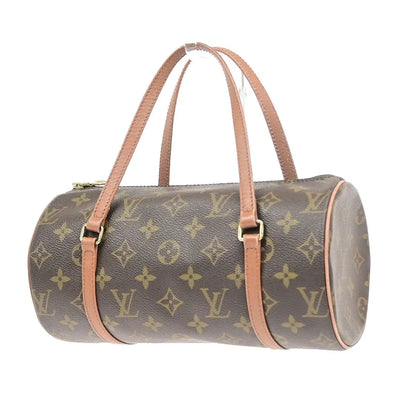 Louis Vuitton Papillon Monogram Canvas, Brown, Canvas, Handbag