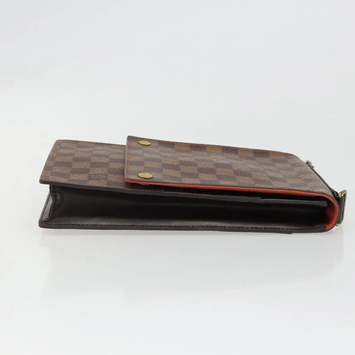 Louis Vuitton Portobello Messenger Damier, Brown, Canvas, Shoulder Bag