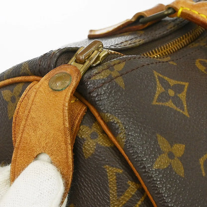 Louis Vuitton Speedy Monogram Canvas, Brown, Canvas, Handbag