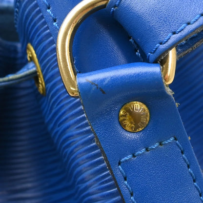 Louis Vuitton Noe Epi Leather, Blue, Leather, Shoulder Bag