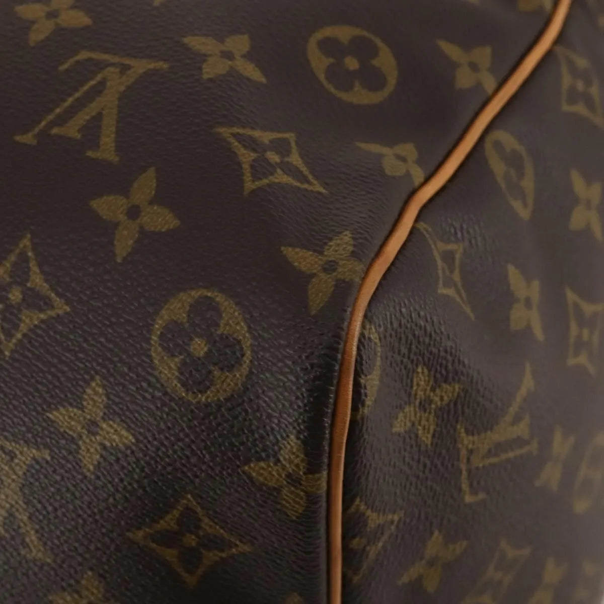 Louis Vuitton Keepall Monogram Canvas, Brown, Canvas, Travel Bag