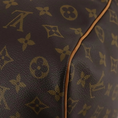Louis Vuitton Keepall Monogram Canvas, Brown, Canvas, Travel Bag
