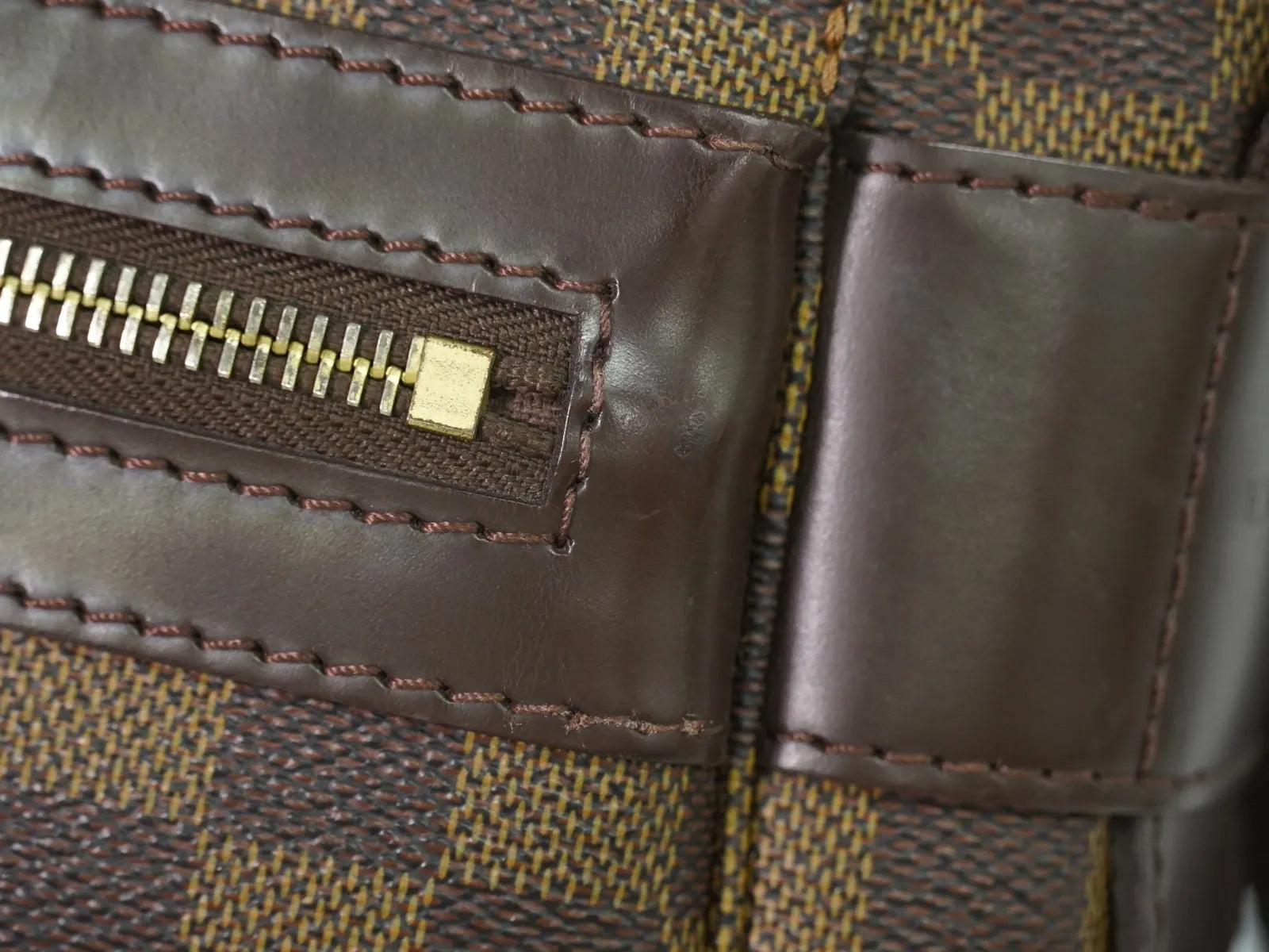 Louis Vuitton Bastille Damier, Brown, Canvas, Shoulder Bag