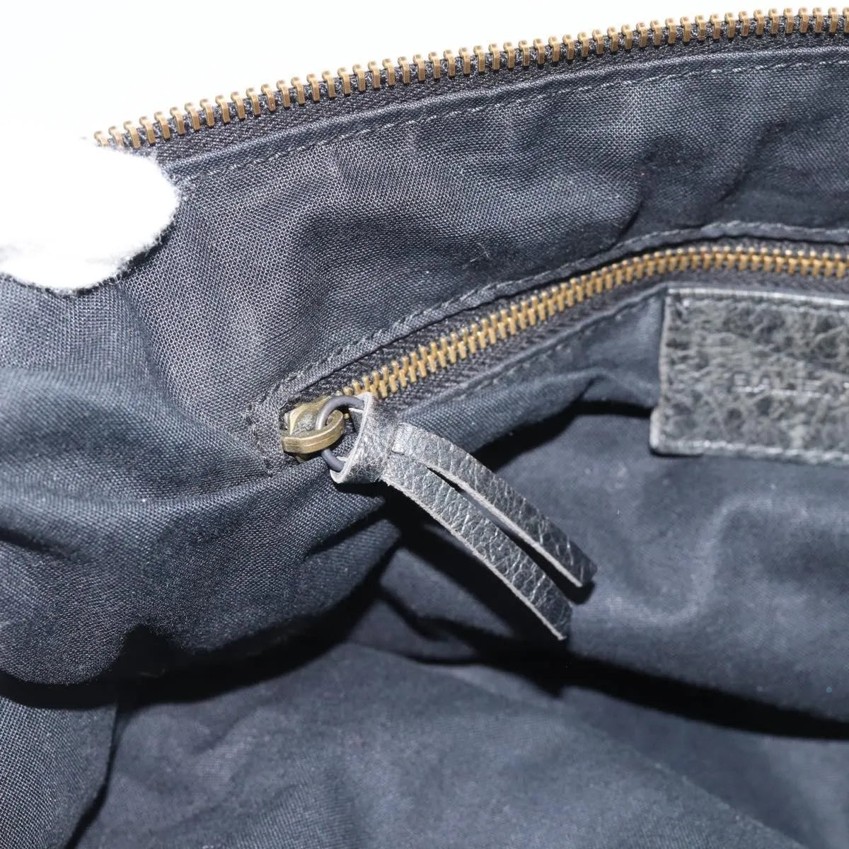 Balenciaga Giant Studs Day Hobo Leather, Green, Leather, Shoulder Bag