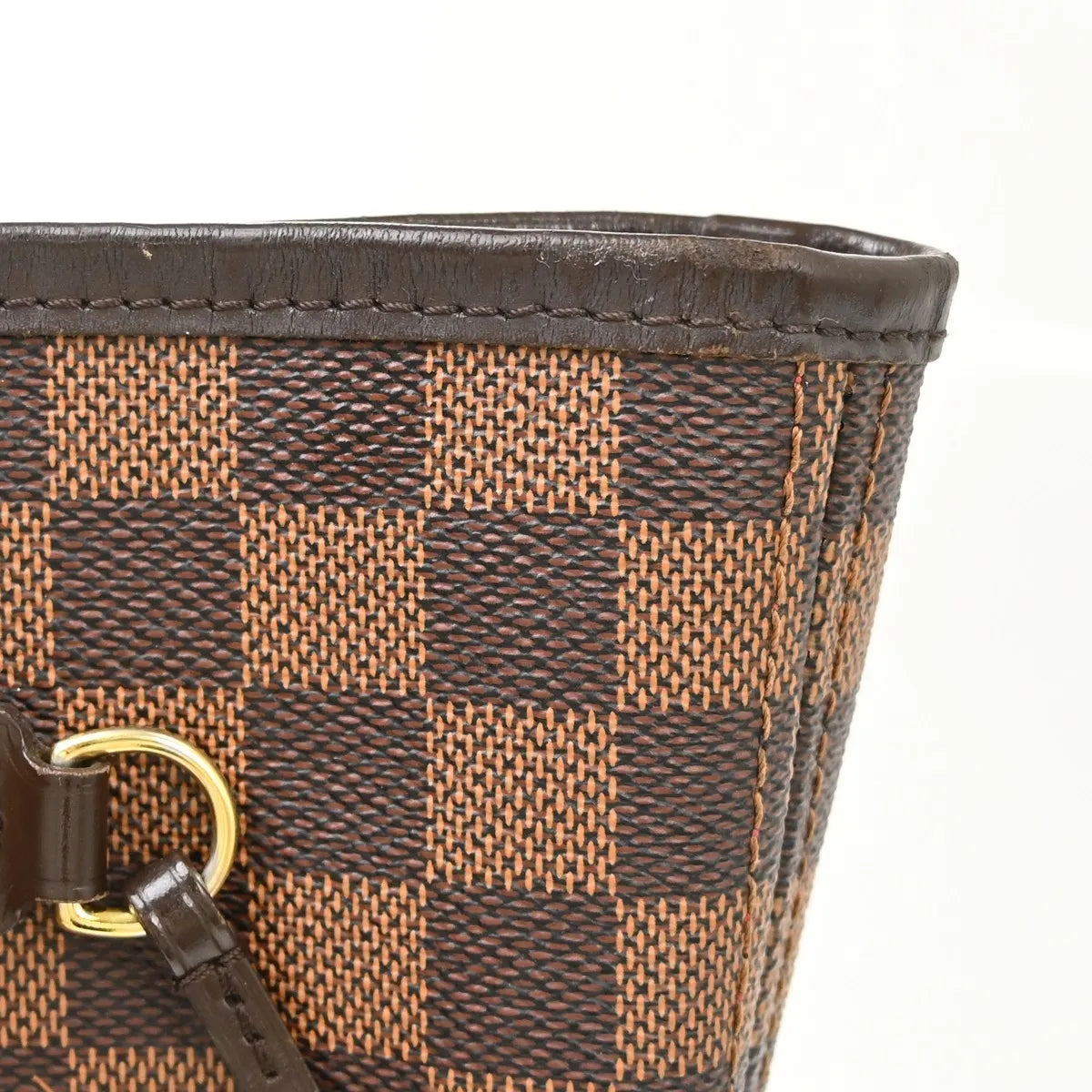 Louis Vuitton Neverfull Tote Damier, Brown, Canvas, Tote Bag